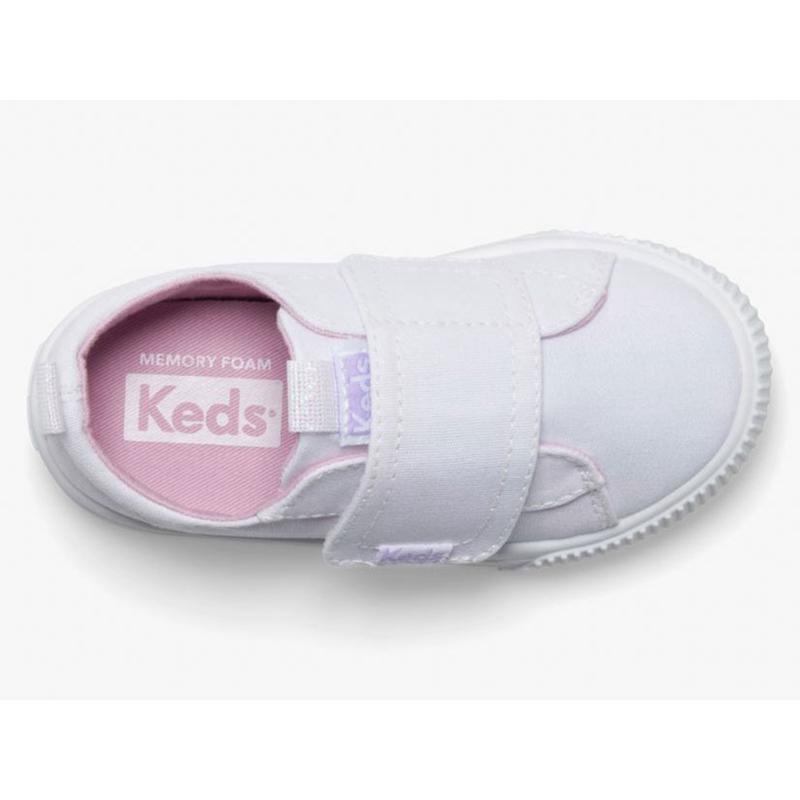 Keds Little Kid's Triple Step Jr Lasten Sneaker Valkoinen | LSZX63201