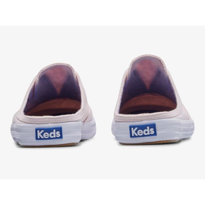 Keds Moxie Mule Washed Twill Naisten Mokkasiinit Vaaleanpinkki | OMCN41703