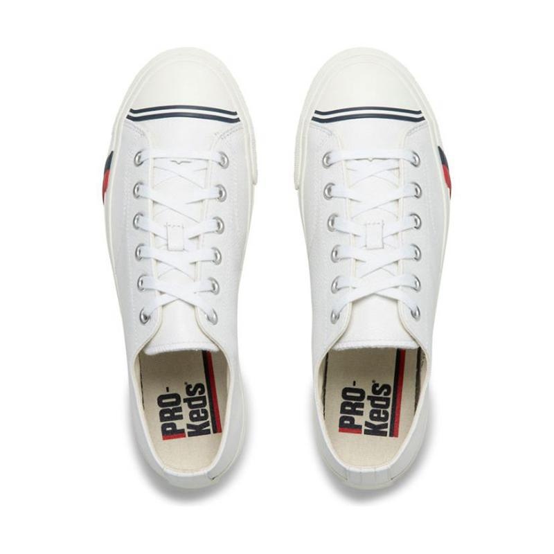 Keds Royal Lo Classic Nahkaiset Miesten Sneaker Valkoinen | ZEGP27093