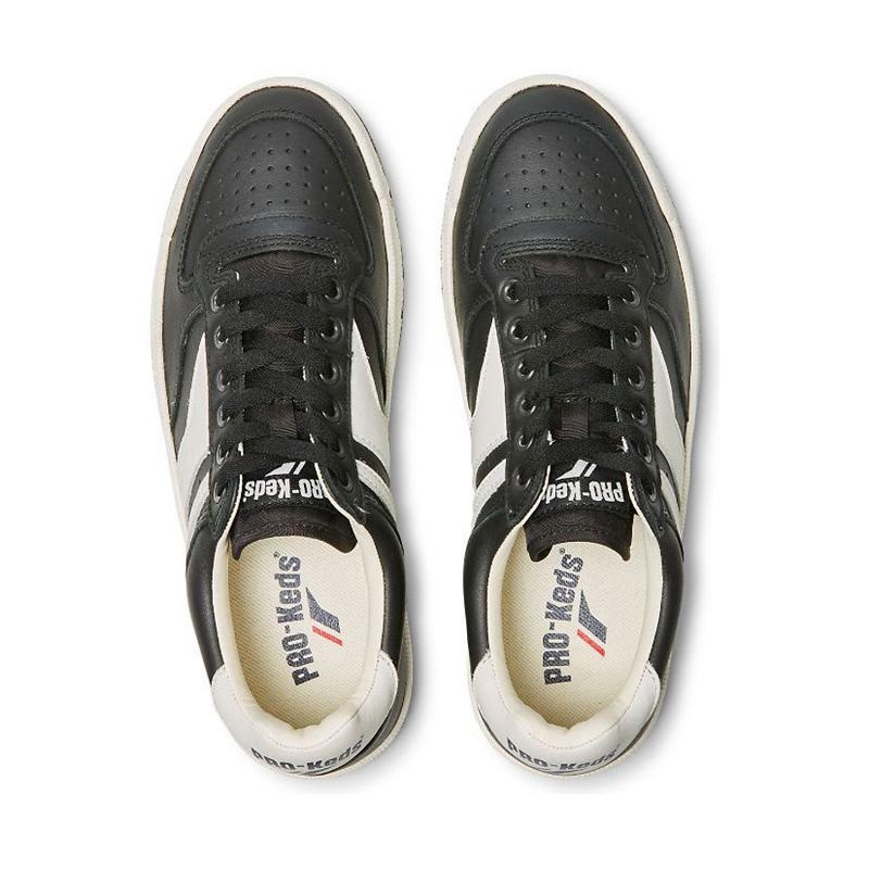 Keds Skyhawk Lo Nahkaiset Miesten Sneaker Mustat Valkoinen | ZOGM87624