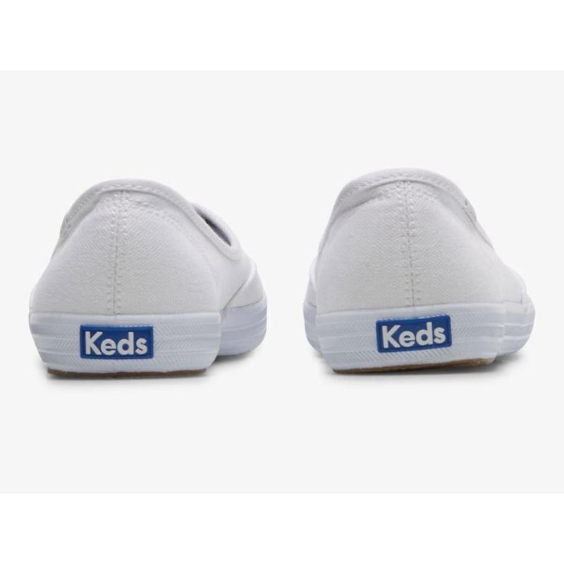 Keds The Mini Canvas Naisten Mokkasiinit Valkoinen | GVJQ15487