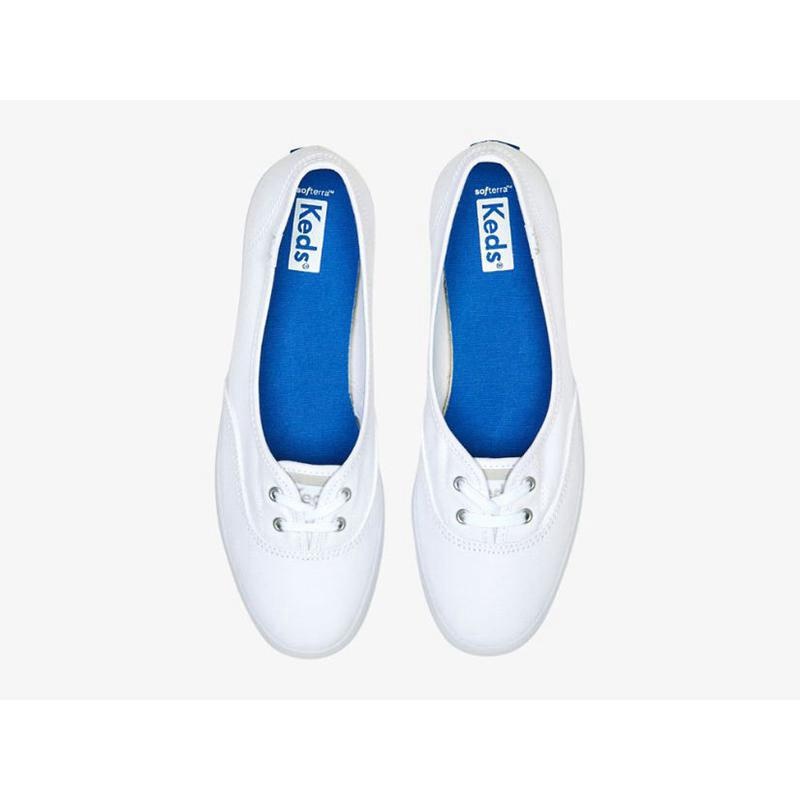 Keds The Mini Canvas Naisten Mokkasiinit Valkoinen | GVJQ15487