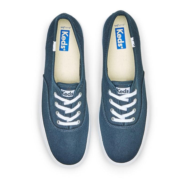 Keds The Platform Canvas Naisten Canvas Laivastonsininen | LCPJ10364