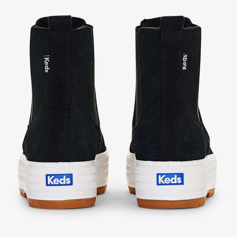 Keds The Platform Chelsea Lug Mokka Naisten Mokkasiinit Mustat | COTQ13749