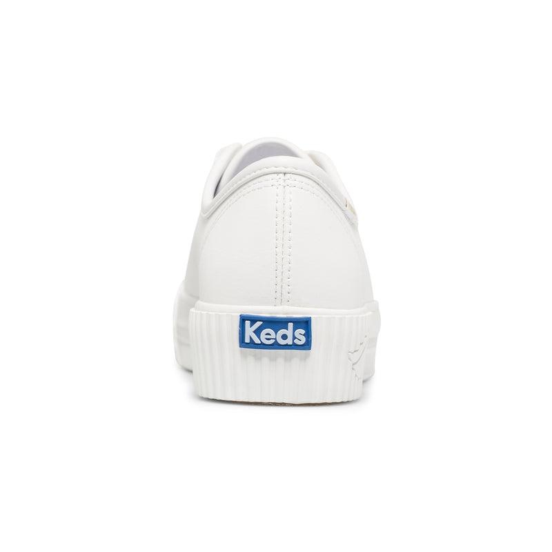 Keds Triple Kick AMP Nahkaiset Naisten Leather Sneakers Valkoinen | XIOV83706