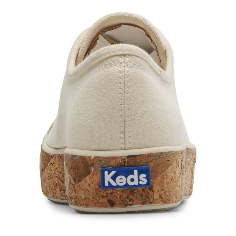 Keds Triple Kick Canvas Cork Foxing Natural Naisten Platform Sneakers Beige | KLDX06254