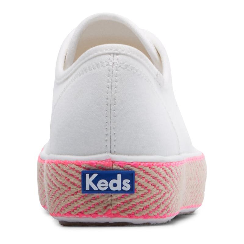 Keds Triple Kick Canvas Jute Foxing Naisten Canvas Pinkki | VPMY52743