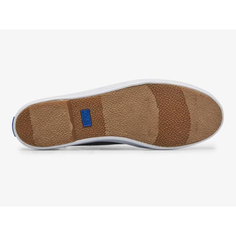 Keds Triple Kick Canvas Slip On Naisten Muulit Laivastonsininen | ZNDO24351