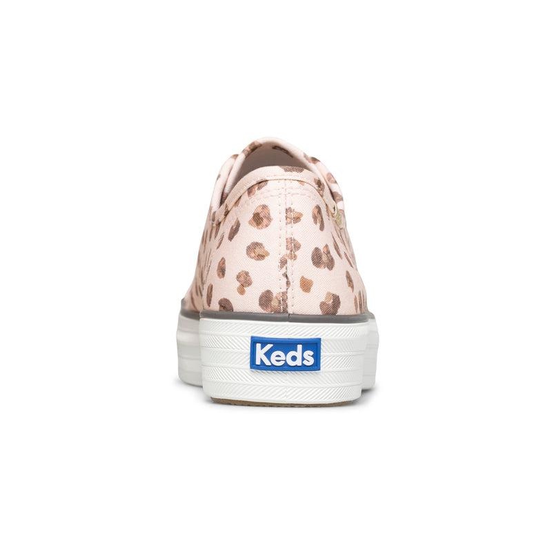 Keds Triple Kick Leopard Canvas Naisten Prints Pink/Multicolor | GHJU98127