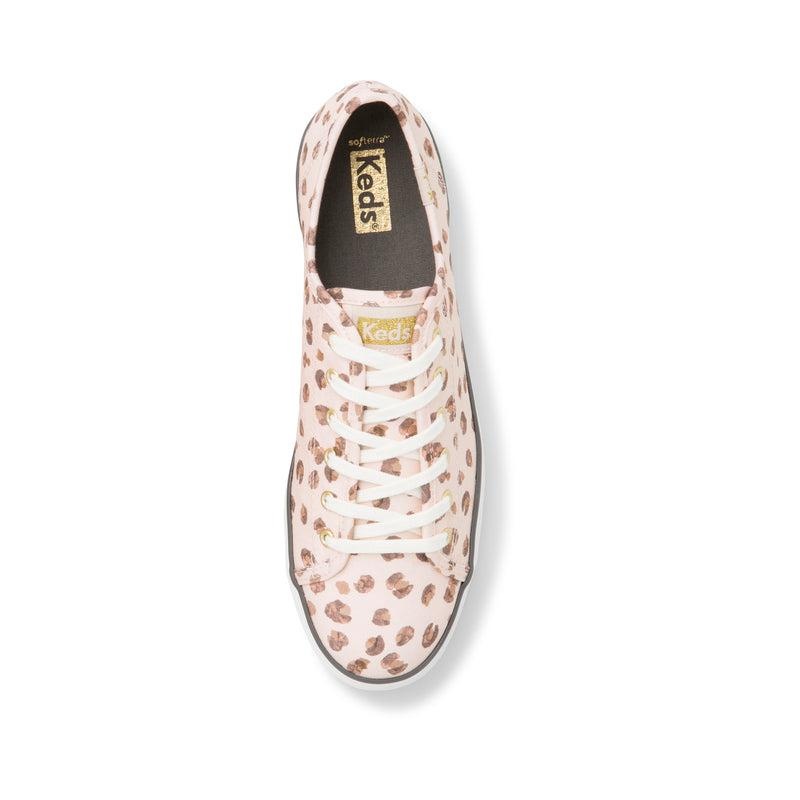 Keds Triple Kick Leopard Canvas Naisten Prints Pink/Multicolor | GHJU98127