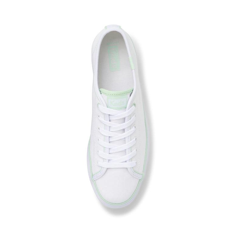 Keds Triple Up Canvas Hits Naisten Canvas White/Mint | IODU15620