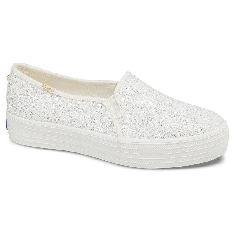 Keds x Kate Spade Triple Decker Naisten Mokkasiinit Kerma Valkoinen | WRTX53798