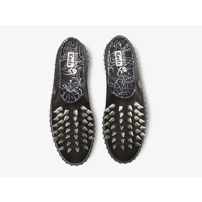 Keds x Maisie Wilen Kickback Stud Slip On Naisten Muulit Mustat | UPQH85316