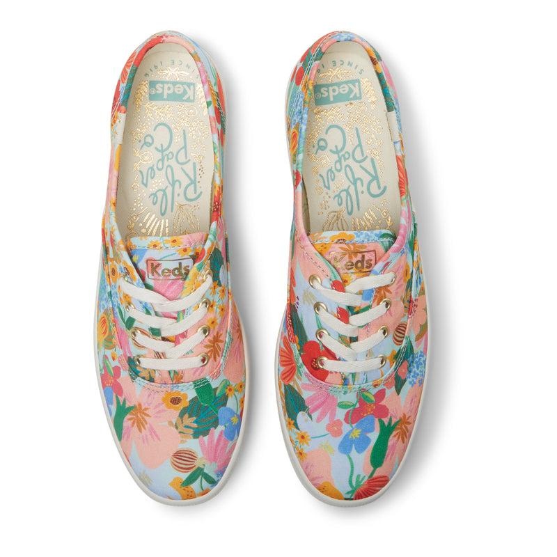 Keds x Rifle Paper Co. Champion Naisten Prints Blue/Multicolor | ELOR67803