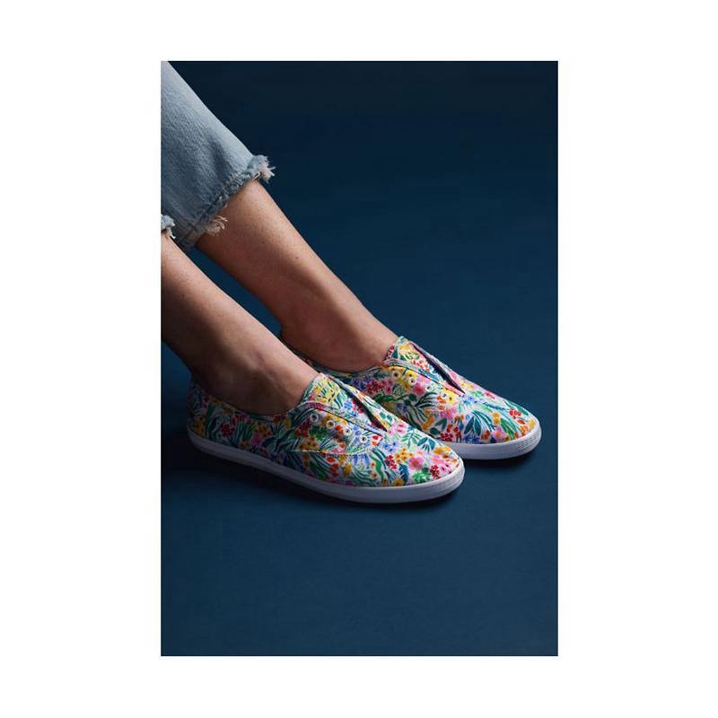 Keds x Rifle Paper Co. Chillax Lea Naisten Mokkasiinit Valkoinen Monivärinen | KYFX74182