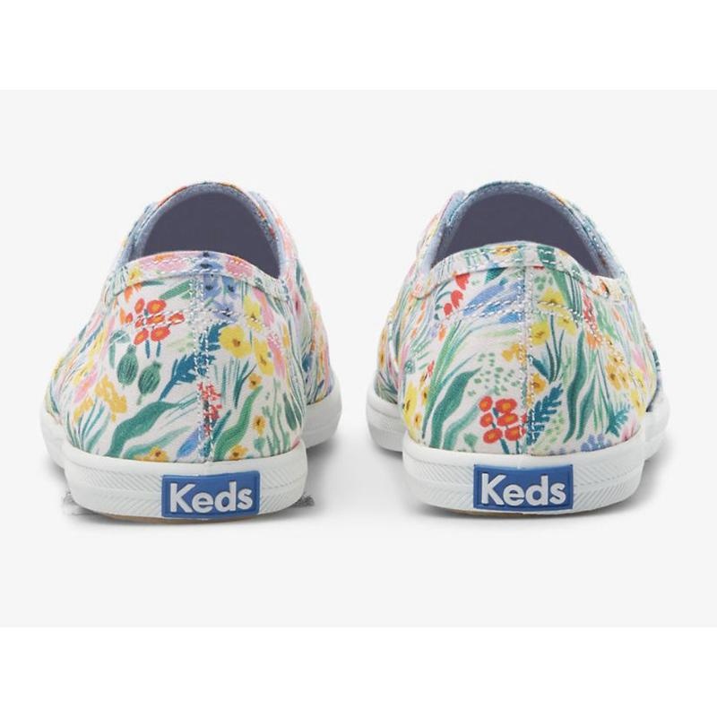 Keds x Rifle Paper Co. Chillax Lea Naisten Mokkasiinit Valkoinen Monivärinen | KYFX74182