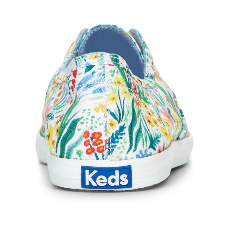 Keds x Rifle Paper Co. Chillax Naisten Canvas White/Multicolor | XWSY48796