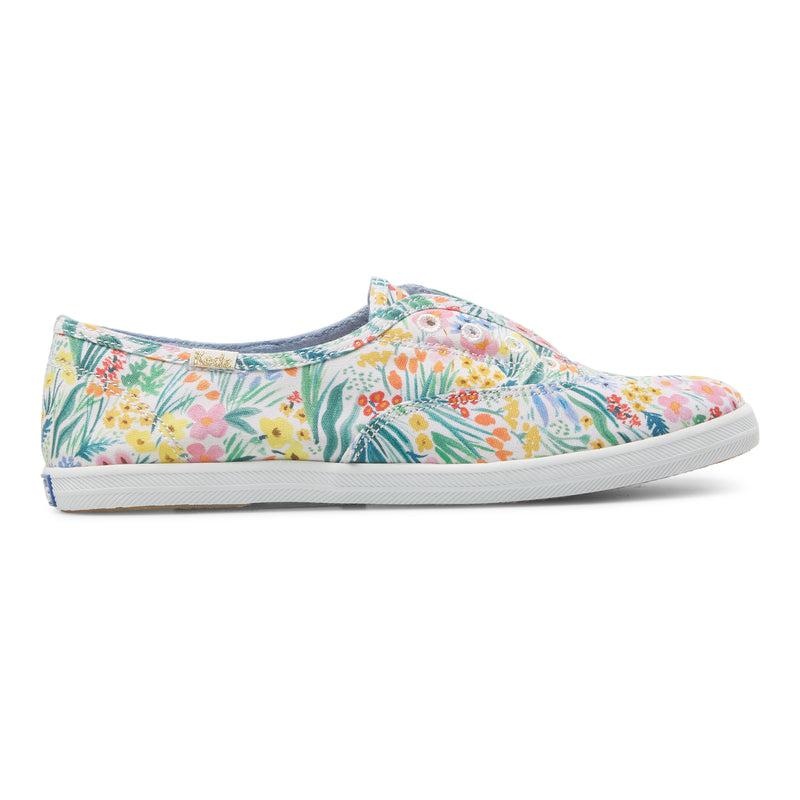 Keds x Rifle Paper Co. Chillax Naisten Canvas White/Multicolor | XWSY48796