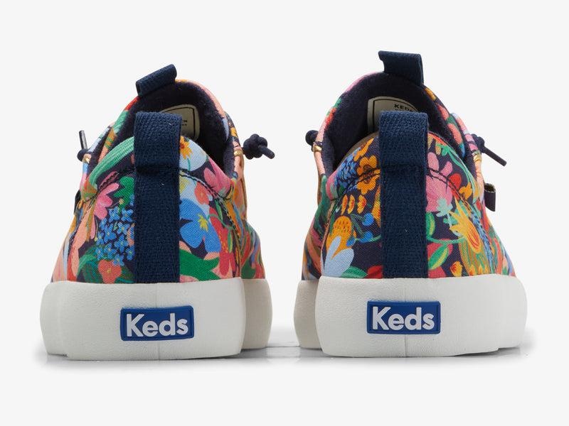 Keds x Rifle Paper Co. Kickback Naisten Mokkasiinit Navy/Multicolor | THPW06973