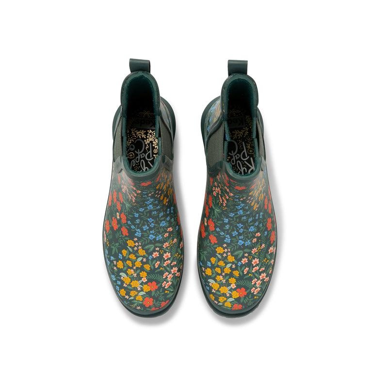 Keds x Rifle Paper Co. Rowan Rain Boot Wildwood Naisten Prints Vihreä | WDEO20341