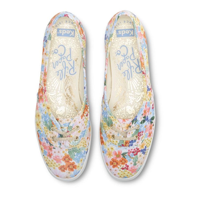 Keds x Rifle Paper Co. The Mini Naisten Prints White/Multicolor | FSYD72386