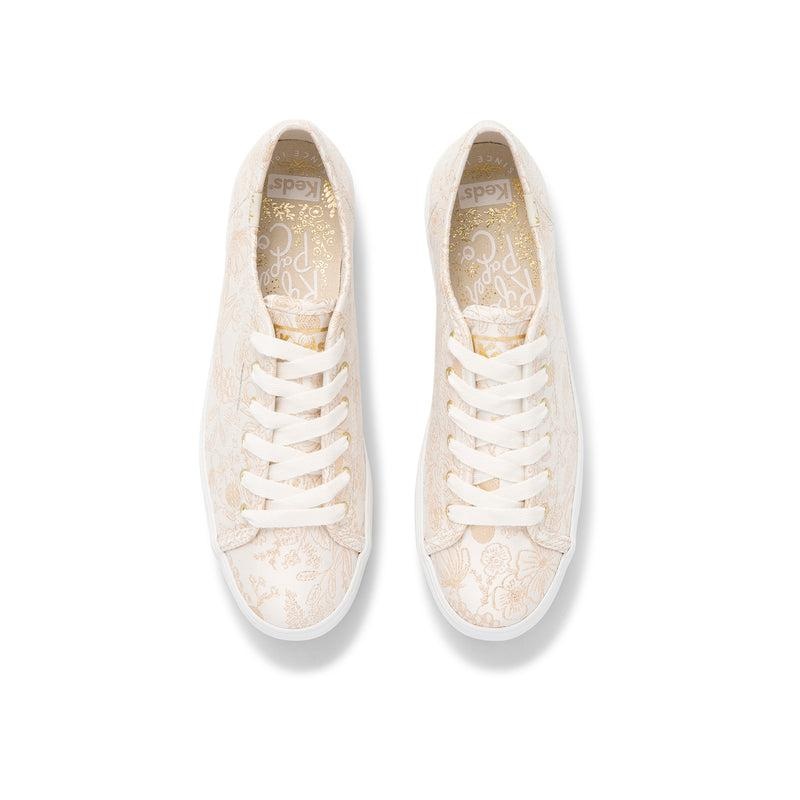 Keds x Rifle Paper Co. Triple Kick Colette Jacquard Sneaker Naisten Prints Valkoinen | CBLX98365