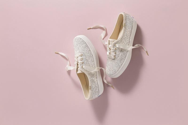 Keds x kate spade new york Triple Naisten Platform Sneakers Kerma Valkoinen | UROE12963